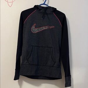 Nike Black and Gray Sleeve Detail